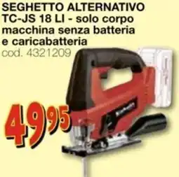 Mondo Brico EINHELL seghetto alternativo tc-js 18 li offerta