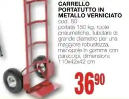 Mondo Brico carrello portatutto in metallo verniciato offerta