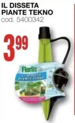 Mondo Brico FLORTIS il disseta piante tekno offerta