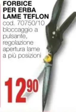 Mondo Brico forbice per erba lame teflon offerta