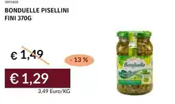 Prezzemolo e Vitale Bonduelle pisellini fini offerta