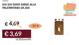 Prezzemolo e Vitale Giu giu sugo sarde alla palermitana offerta