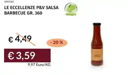 Prezzemolo e Vitale Le eccellenze p&v salsa barbecue offerta