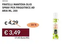 Prezzemolo e Vitale Fratelli mantova olio spray per friggitrice ad aria offerta