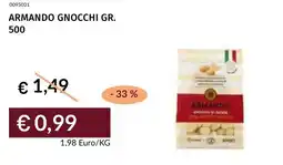 Prezzemolo e Vitale Armando gnocchi offerta