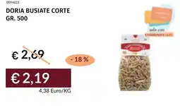 Prezzemolo e Vitale Doria busiate corte offerta