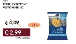 Prezzemolo e Vitale Tyrrells patatine rustiche offerta