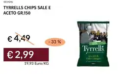 Prezzemolo e Vitale Tyrrells chips sale e aceto offerta
