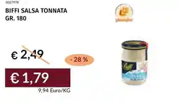 Prezzemolo e Vitale Biffi salsa tonnata offerta
