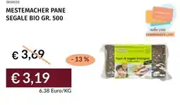 Prezzemolo e Vitale Mestemacher pane segale bio offerta