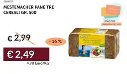 Prezzemolo e Vitale Mestemacher pane tre cereali offerta