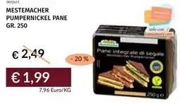 Prezzemolo e Vitale Mestemacher pumpernickel pane offerta