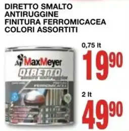 Mondo Brico Diretto smalto antiruggine finitura ferromicacea colori assortiti offerta