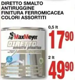 Mondo Brico Diretto smalto antiruggine finitura ferromicacea colori assortiti offerta