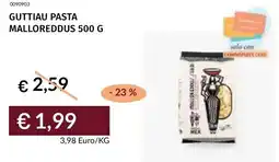 Prezzemolo e Vitale Guttiau pasta malloreddus offerta