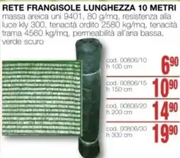 Mondo Brico Rete frangisole lunghezza offerta