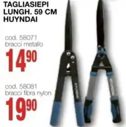 Mondo Brico Tagliasiepi lungh. huyndai offerta