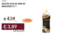 Prezzemolo e Vitale Zucchi olio di semi di arachide offerta
