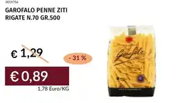 Prezzemolo e Vitale Garofalo penne ziti rigate n.70 offerta
