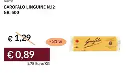 Prezzemolo e Vitale Garofalo linguine n.12 offerta