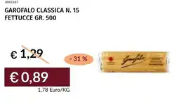 Prezzemolo e Vitale Garofalo classica n. 15 fettucce offerta