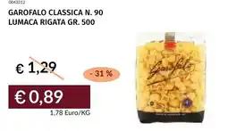 Prezzemolo e Vitale Garofalo classica n. 90 lumaca rigata offerta