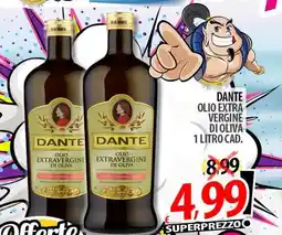 Il Genio Supermercato Dante olio extra vergine di oliva offerta