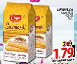 Il Genio Supermercato Gastone lago savoiardi offerta