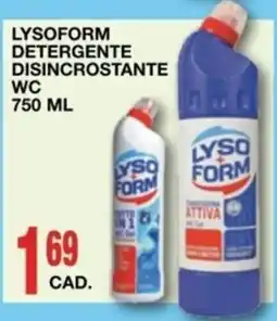 Mondo Brico LYSOFORM Detergente disincrostante WC offerta