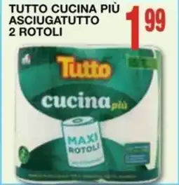 Mondo Brico Tutto cucina più asciugatutto 2 rotoli offerta