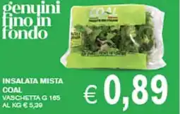 èccoMI Insalata mista coal vaschetta offerta