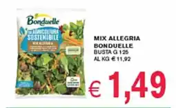 èccoMI Mix allegria bonduelle busta offerta