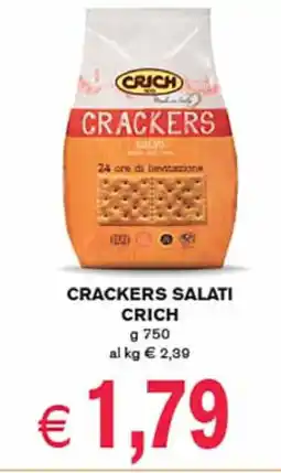 èccoMI Crackers salati CRICH offerta