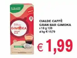 èccoMI Cialde caffè gran bar GIMOKA offerta