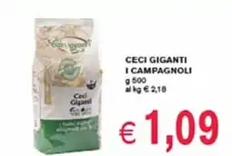 èccoMI Ceci giganti I CAMPAGNOLI offerta