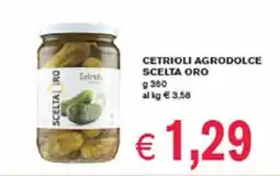 èccoMI Cetrioli agrodolce scelta oro offerta