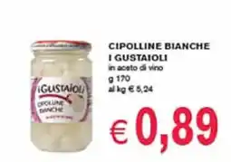 èccoMI Cipolline bianche I GUSTAIOLI offerta