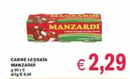 èccoMI Carne lessata MANZARDİ offerta