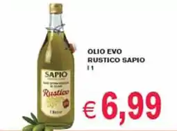 èccoMI Olio evo rustico SAPIO offerta