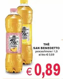 èccoMI THÈ SAN BENEDETTO pescas/limone offerta