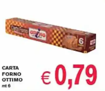 èccoMI Carta forno OTTIMO offerta