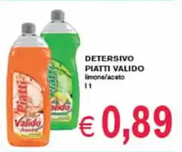 èccoMI Detersivo piatti VALIDO offerta