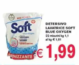 èccoMI Detersivo lavatrice soft blue oxygen offerta