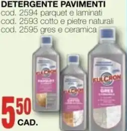 Mondo Brico FULCRON Detergente pavimenti offerta