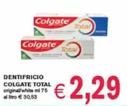 èccoMI Dentifricio COLGATE TOTAL offerta
