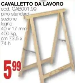 Mondo Brico CAVALLETTO da lavoro offerta