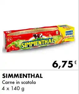 Iper Tosano SIMMENTHAL Carne in scatola offerta