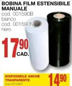 Mondo Brico Bobina film estensibile manuale offerta