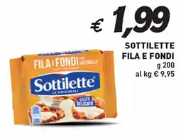 Supermercato Coal Sottilette fila e fondi offerta