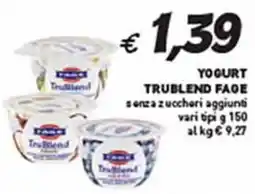 Supermercato Coal Yogurt trublend FAGE offerta
